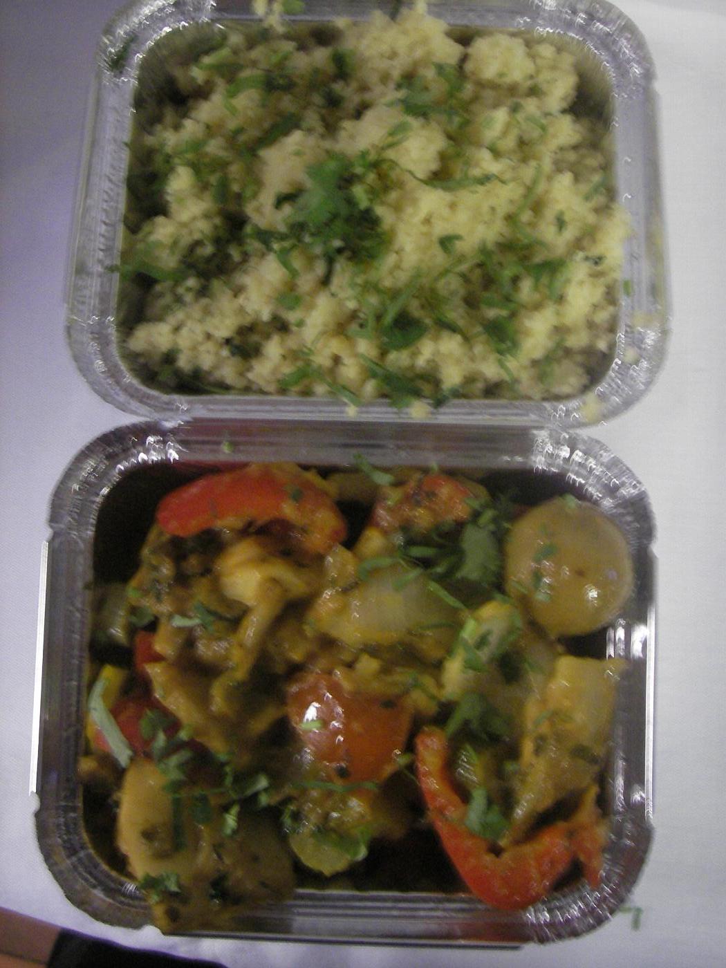 Moroccan vegetables and cous cous