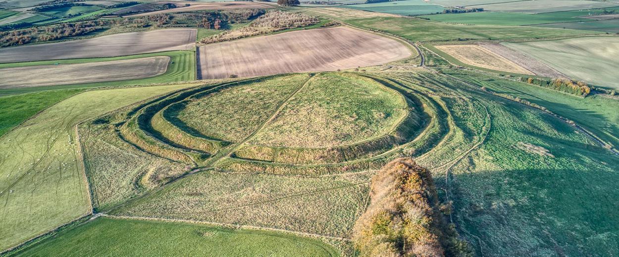 Barbury Castle Hillfort and Viewpoints