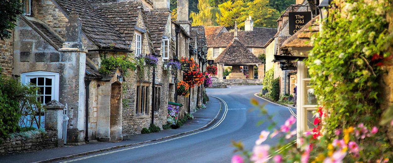 A quaint village in the Cotswolds