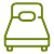 single bed icon